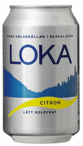 LSK LOKA CITRON 33CL i gruppen Frndenheter / Lsk Mineralvatten  hos SMC Stockholms Maskincentral AB (23835)